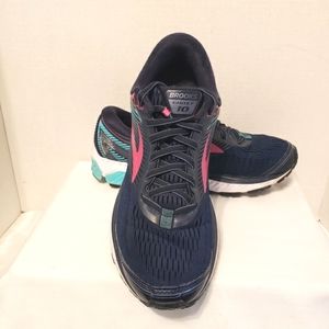Brooks Ghost 10 Womens Shoes Size 10 Blue Multicolored